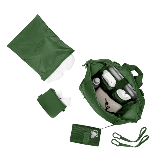 Indi Diaper Backpack in Pine. Large - Image 7