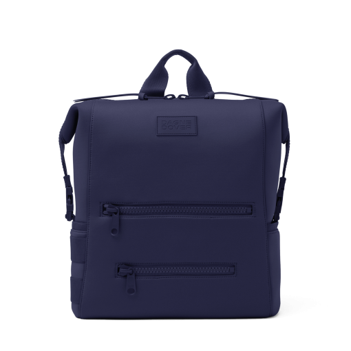 Indi Diaper Backpack in Storm. Large