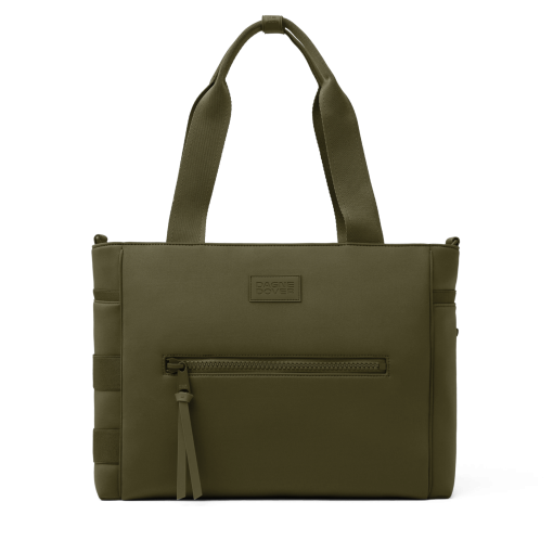Wade Diaper Tote in Dark Moss - Image 2