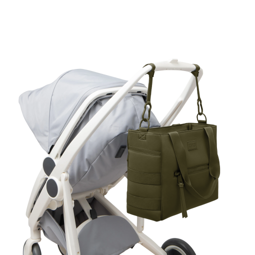 Wade Diaper Tote in Dark Moss - Image 6