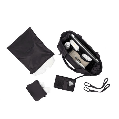 Wade Diaper Tote in Onyx - Image 8