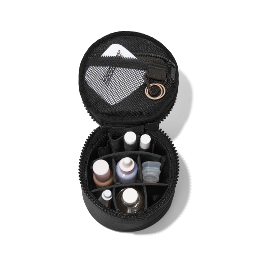 Mila Toiletry Organizer in Onyx. Small - Image 8