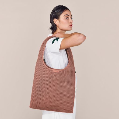 Dash Grocery Tote in Dark Moss Air Mesh - Image 5