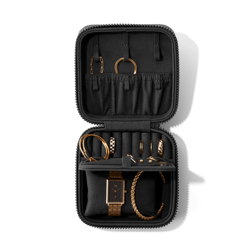 Frankie Jewelry Case in Onyx. Large - Image 6