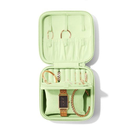 Frankie Jewelry Case in Matcha Latte. Large - Image 5