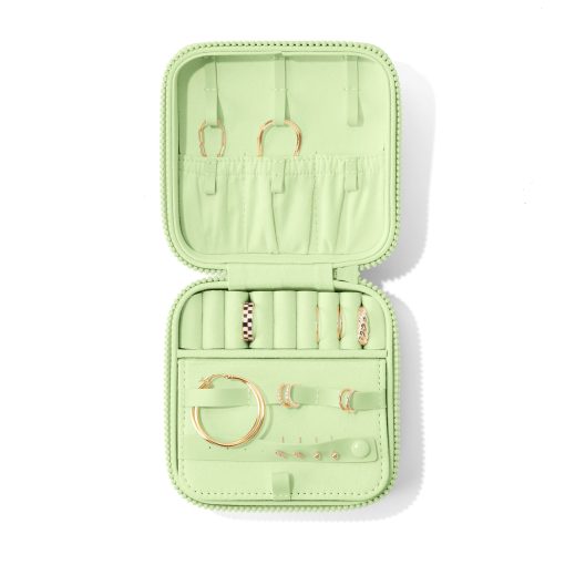 Frankie Jewelry Case in Matcha Latte. Large - Image 6