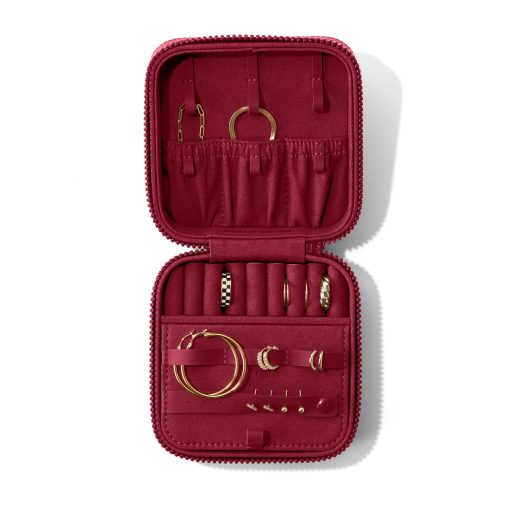 Frankie Jewelry Case in Spice. Large - Image 6