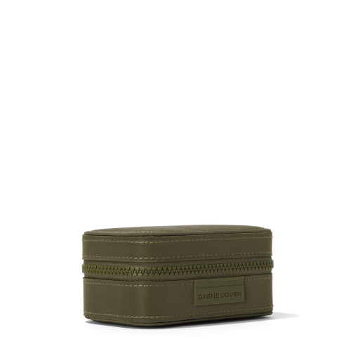 Frankie Jewelry Case in Dark Moss. Small - Image 3