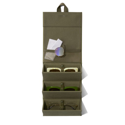 Remi Glasses Case in Dark Moss - Image 8
