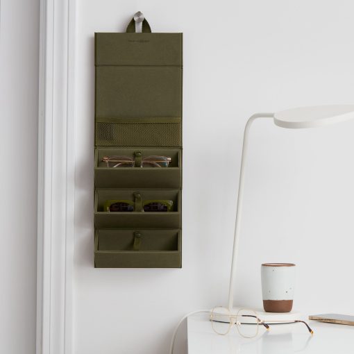Remi Glasses Case in Dark Moss - Image 9