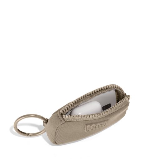 Mara Keychain in Khaki - Image 4