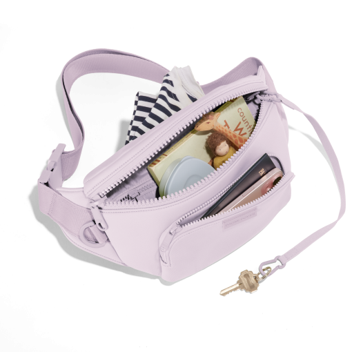 Jax Large Fanny Pack in Washed Lilac - Image 4