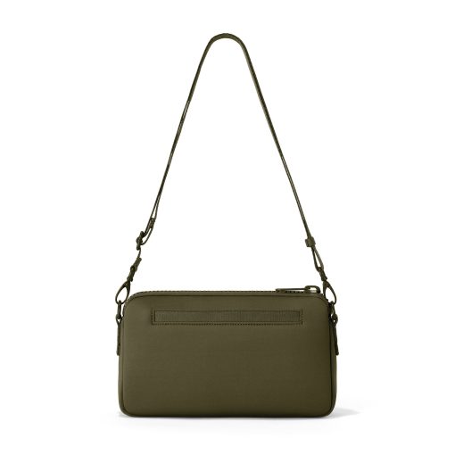 Nora Shoulder Bag in Dark Moss - Image 4