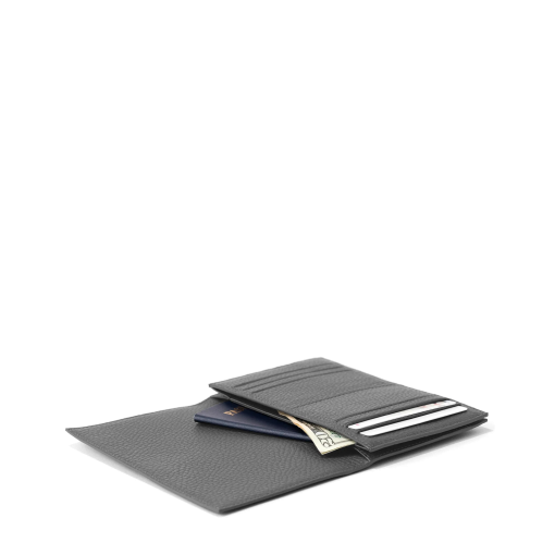 Accordion Travel Wallet in Graphite - Image 4
