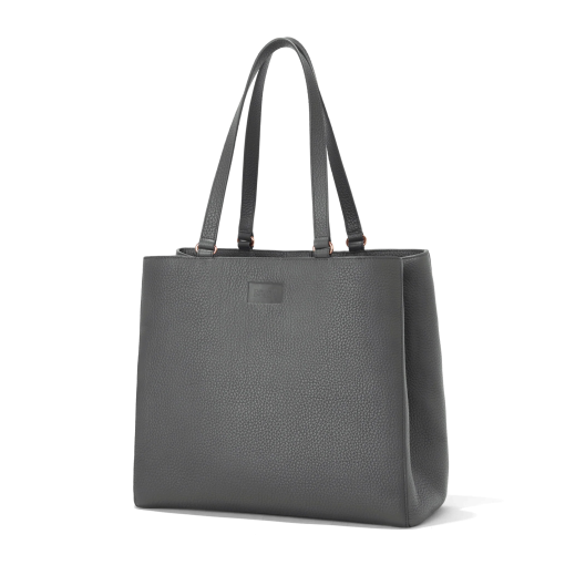 Allyn Tote in Graphite. Large - Image 2