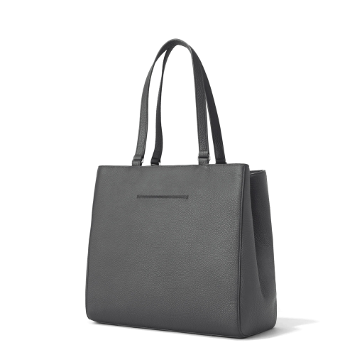 Allyn Tote in Graphite. Large - Image 3