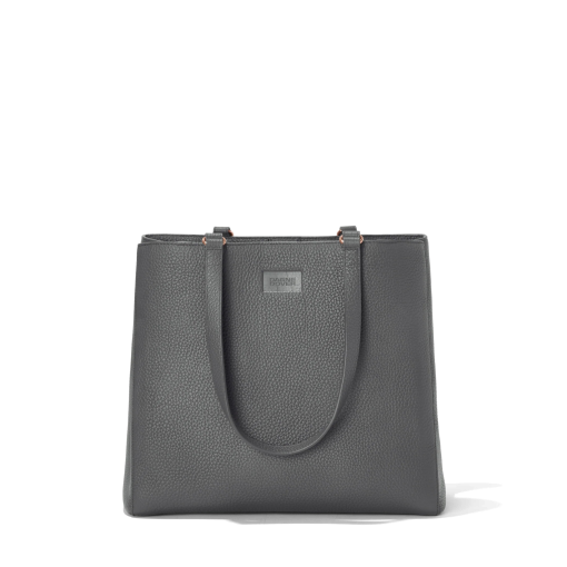 Allyn Tote in Graphite. Large - Image 4