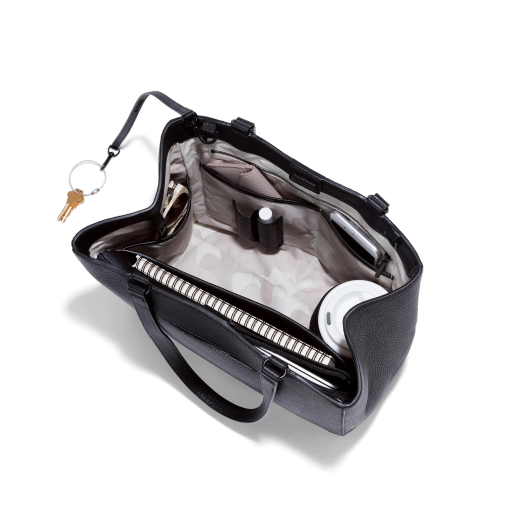 Allyn Tote in Onyx. Medium - Image 6