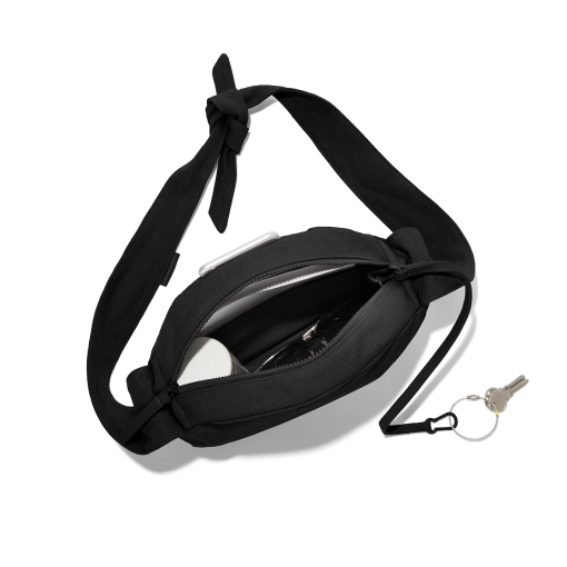 Luna Shoulder Bag in Onyx - Image 5