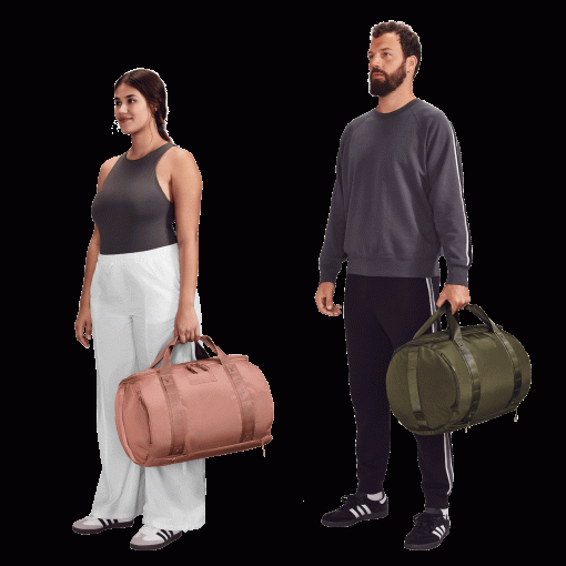Denver Convertible Duffle in Ash. Large - Image 15