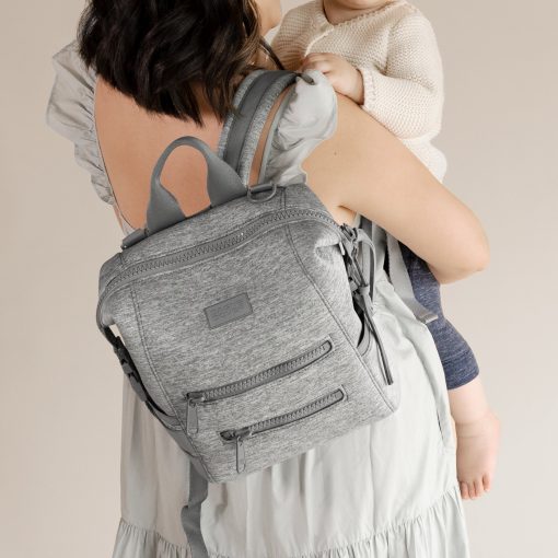 Indi Diaper Backpack in Onyx. Small - Image 10