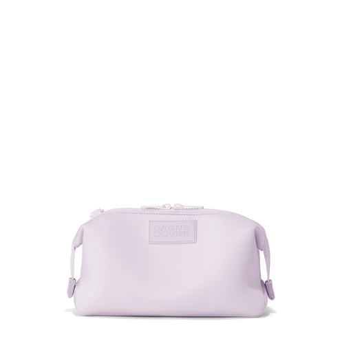 Hunter Toiletry Bag in Washed Lilac. Large