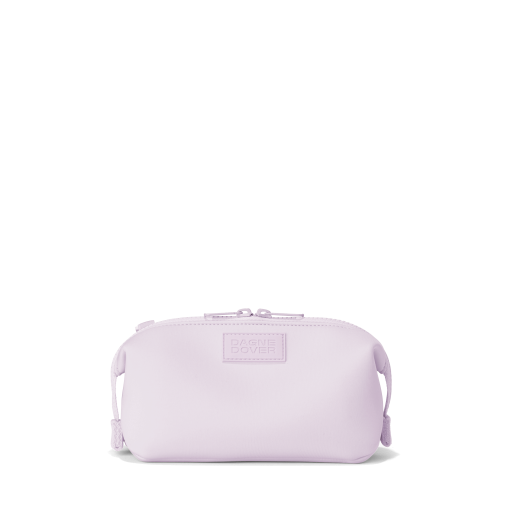 Hunter Toiletry Bag in Washed Lilac. Small