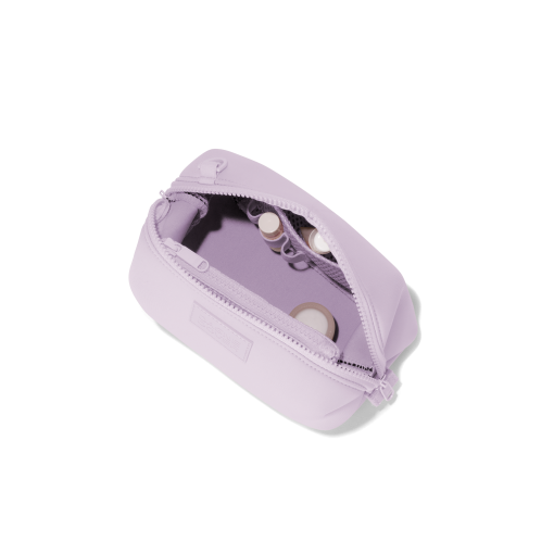 Hunter Toiletry Bag in Washed Lilac. Small - Image 5