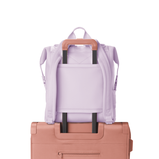 Indi Diaper Backpack in Washed Lilac. Large - Image 6