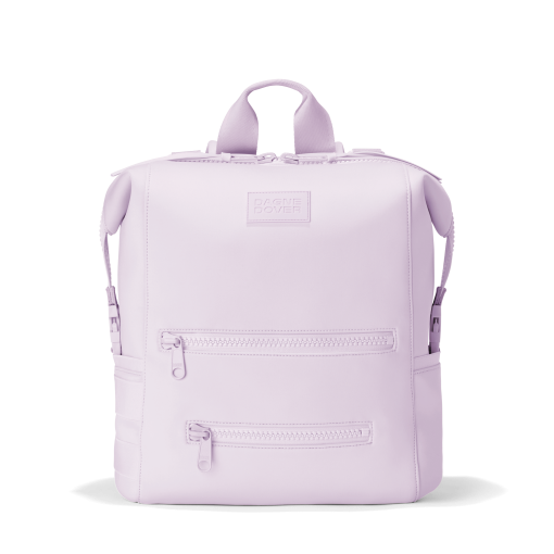 Indi Diaper Backpack in Washed Lilac. Large