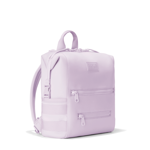 Indi Diaper Backpack in Washed Lilac. Medium - Image 2