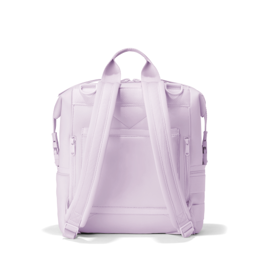 Indi Diaper Backpack in Washed Lilac. Medium - Image 3