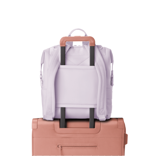 Indi Diaper Backpack in Washed Lilac. Medium - Image 6