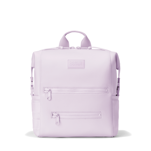 Indi Diaper Backpack in Washed Lilac. Medium