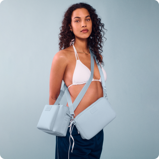 Micah Crossbody in Washed Lilac - Image 5