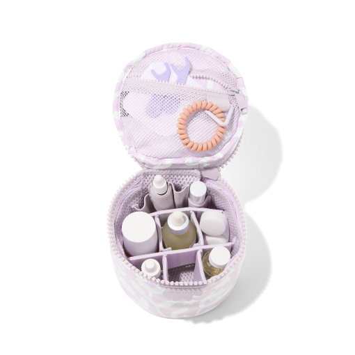 Mila Toiletry Organizer in Bloom Print. Small - Image 8