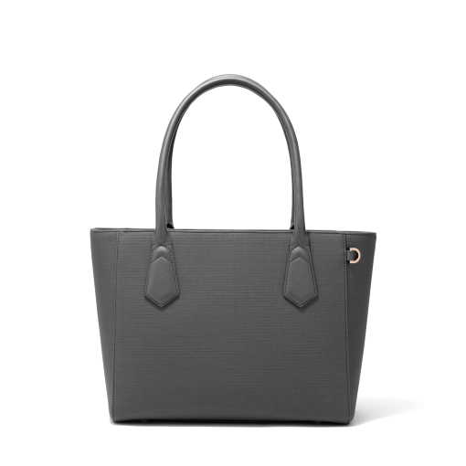 Signature Tote in Graphite. Classic
