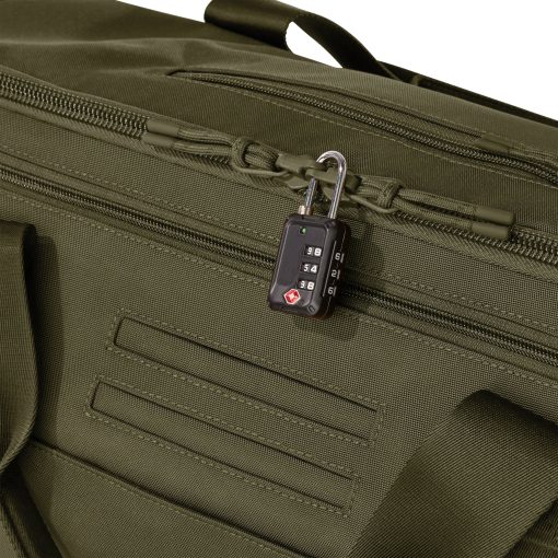 Monaco Garment Duffle in Dark Moss - Image 6