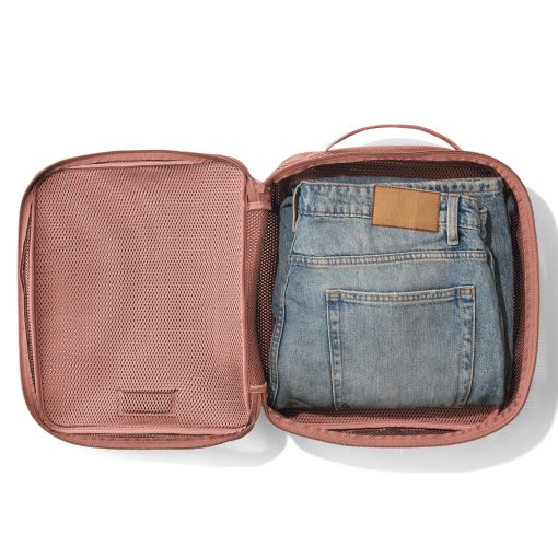 Roma Packing Cube in Warm Dust Air Mesh. Large - Image 5