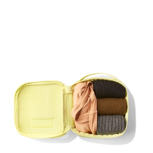 Roma Packing Cube in Citrine Air Mesh. Small - Image 2
