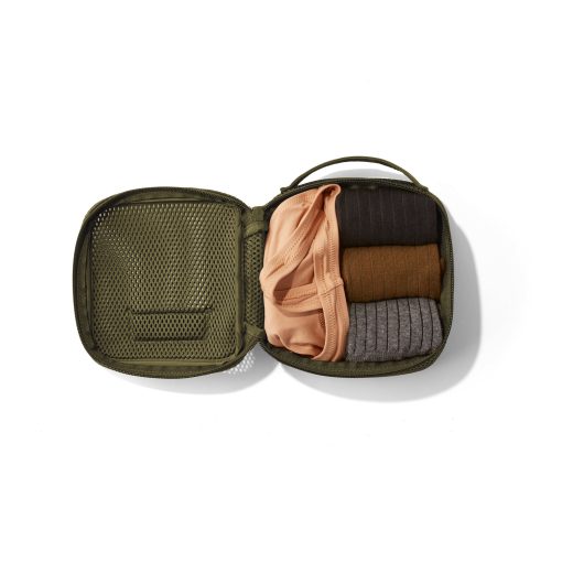 Roma Packing Cube in Dark Moss Air Mesh. Small - Image 5