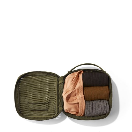 Roma Packing Cube in Dark Moss Air Mesh. Small - Image 2