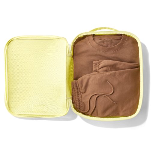 Roma Packing Cube in Citrine Air Mesh. Extra Large - Image 5