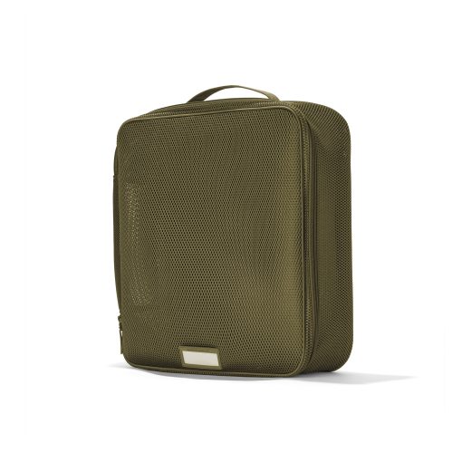 Roma Packing Cube in Dark Moss Air Mesh. Extra Large - Image 4