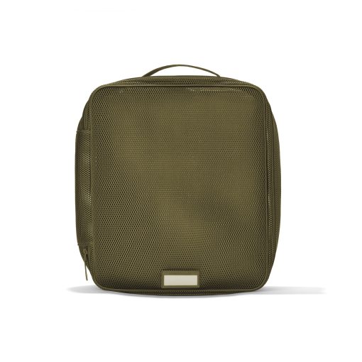 Roma Packing Cube in Dark Moss Air Mesh. Extra Large - Image 3