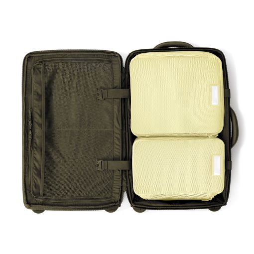 Roma Packing Cube in Citrine Air Mesh. Medium - Image 6