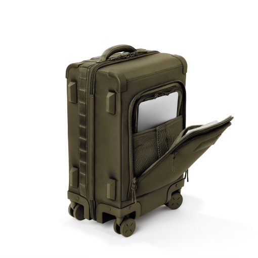 Seattle Carry-On Luggage in Dark Moss. Smaller - 20.5 inch - Image 4