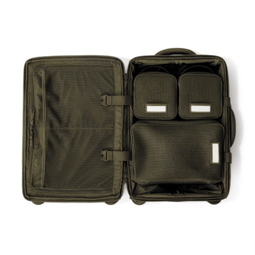 Roma Packing Cube in Dark Moss Air Mesh. Small - Image 6