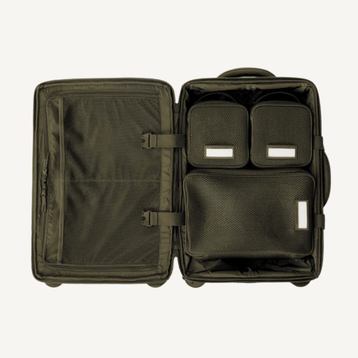 Seattle Carry-On Luggage in Dark Moss. Smaller - 20.5 inch - Image 7