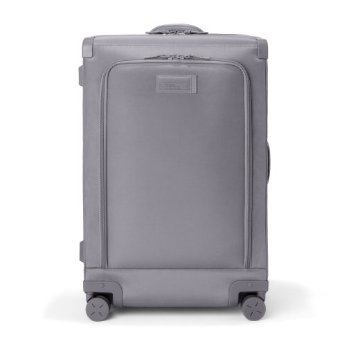 Sydney Checked Luggage in Ash. Larger - 28.5 inch - Image 2